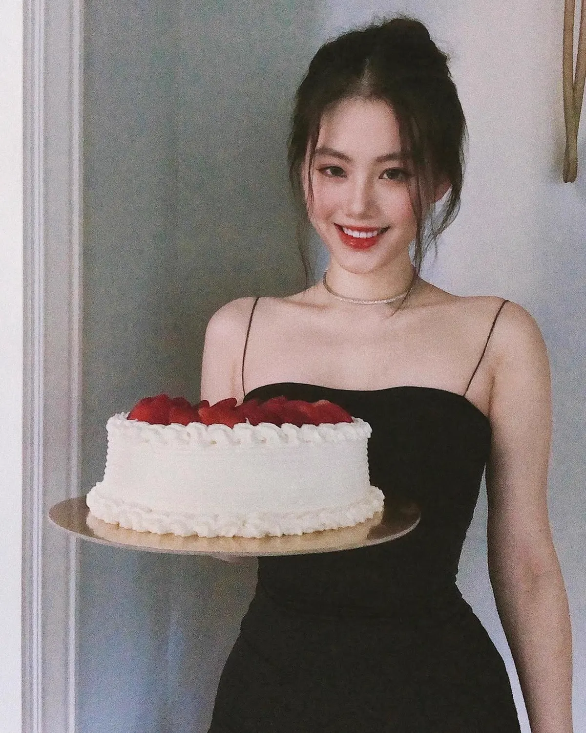 林雪妮生日蛋糕生活照